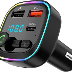 Bluetooth 5.3 FM Transmitter for Car