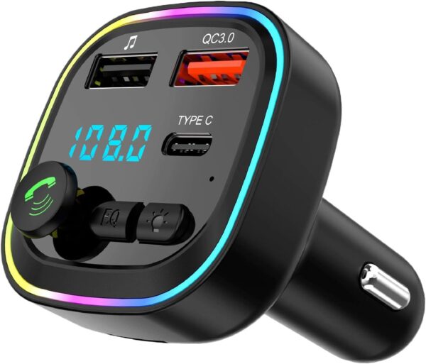 Bluetooth 5.3 FM Transmitter for Car